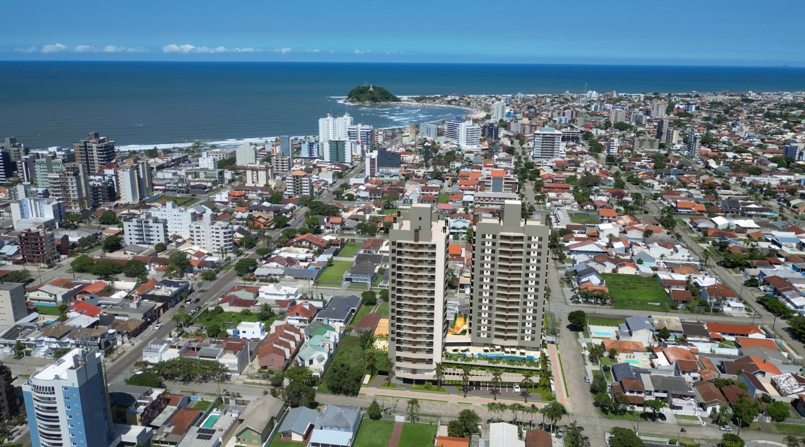Fachada frontal do Kaena Guaratuba